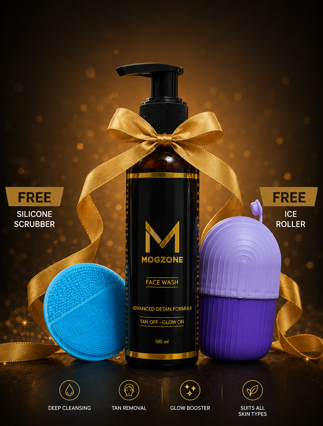 MOGZONE Advanced Detan Face Wash