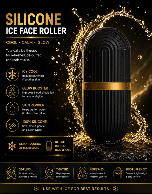 Mogzone Silicone Ice Face Roller